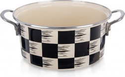 Emaljeret gryde Skakbræt 22 cm, 3 l