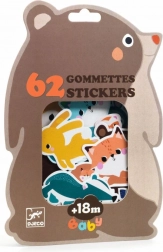 Djeco mine første klistermærker – skovens dyr