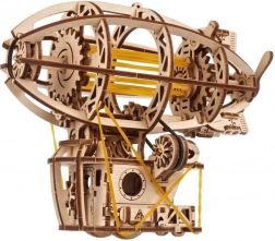 Ugears 3D mekanisk træpuslespil Steampunk-luftskib