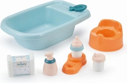 Børne badekar og potte til dukke 32 cm