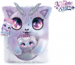 blød, lodden dagbog NEBULOUS STARS Astria A5 med lås