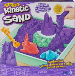 Kinetic Sand – sandbox-sæt lilla