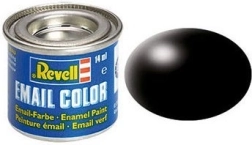 Revell syntetisk halvmat sort maling til modeller