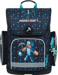 Skoleaktetaske Baagl Ergo Minecraft Blue Axe