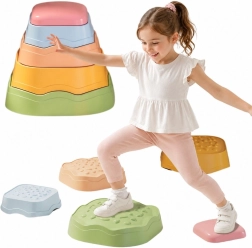 Woopie sensoriske balancefliser - 5 stk.
