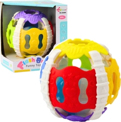 Farverig gummi-sensorisk bold til spædbørn