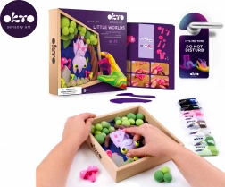 Modelæresæt Lille verden i ramme – flagermus 21 × 21 cm