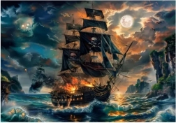 Clementoni puslespil Pirater fra de forbandede have