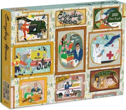 Galison puslespil Hverdagshelte 1000 brikker