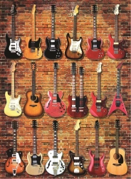 ANATOLIAN Puslespil Guitar-kollektion 1000 brikker