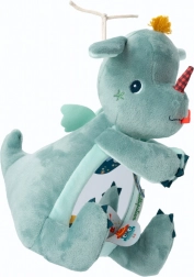 Lilliputiens – stoflegetøj med spejl, drage Joe