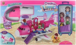 Sammenklappeligt fly med tilbehør – legehus til børn