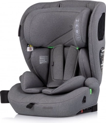 Autostol CHIPOLINO Tycoon i-Size 76–150 cm med ISOFIX, grå