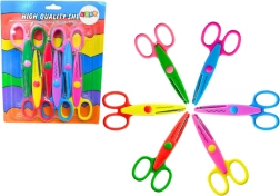 Kreative sakse Farverige dekorative mønstre til scrapbooking 6 stk.