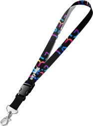 Nøglering med karabinhage til piger OXY