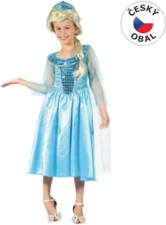 Karnevalkostume isprinsesse 120–130 cm