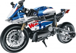 Byggesæt motorcykel blå