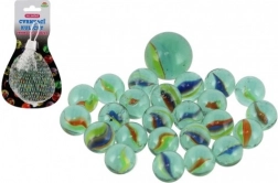 Glaskugler til klink i net – mix af størrelser