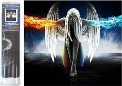 Diamantmaling Faldet engel 30x40 cm