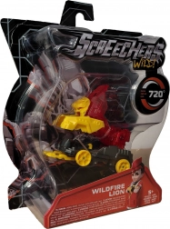 Screechers Wild transformerende køretøj Wildlife Lion – rød løve