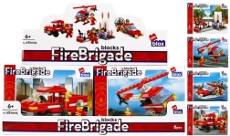 Byggesæt brandvæsen med minifigur – 4 varianter