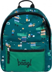 Førskole-rygsæk BAAGL krokodille