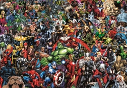 Samlerpuslespil 1000 brikker Compact Puzzle Marvel