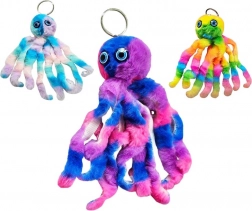 Plys-nøglering blæksprutte 18 cm