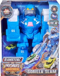 Teamsterz robo gorilla med lille bil