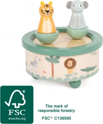 Træ spilledåse Safari small foot
