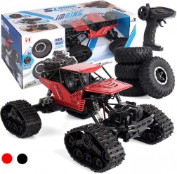 RC bil Rock Crawler 4x4 LHC012 terrængående 2-i-1 – Rød