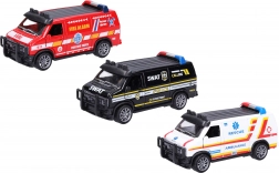 Metalbil med tilbagespoling 11 cm