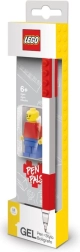 LEGO gelpen med minifigur, rød