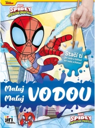 Malebog Mal med vand SPIDEY