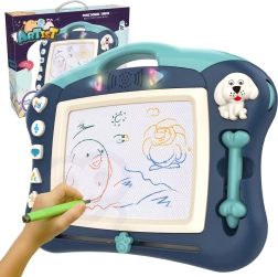 Interaktiv magnetisk tavle Woopie Znikopis blå