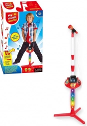 Børnemikrofon på batteri med lydeffekter