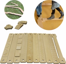 Masterkidz træ-balancebrætter