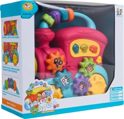 interaktivt tog til de mindste med lyde og lys