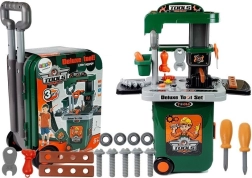 Værktøjssæt i kuffert Værkstedsav Skruetrækker