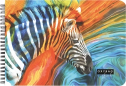 Skitseblok A4 tw, 40 ark, 190 g Zebra