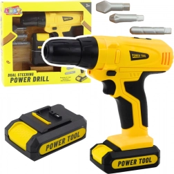 Børne akku-boremaskine og skruetrækker med udskiftelige bits