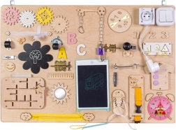 Træ sensorisk busy board tavle 75 × 50 cm