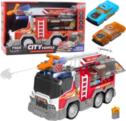 Brandbil med lys, lyde og fungerende vandkanon