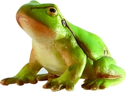Bullyland figur af løvfrø