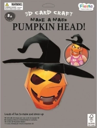 Fiesta Crafts Kreativ sæt 3D maske Græskar