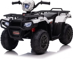 Elektrisk legetøjsbil – firhjulet BABY MIX, hvid