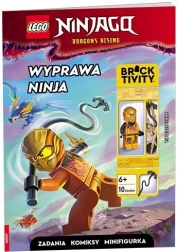 LEGO NINJAGO: ninjiernes ekspedition – interaktiv bog med Arin-minifigur