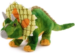 Plysbetrukket triceratops dinosaur 26 cm