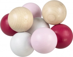 Detoa Kugler på snor lyserød