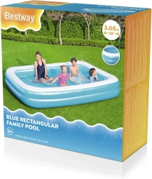 Oppustelig familiepool Bestway 305 x 183 x 56 cm